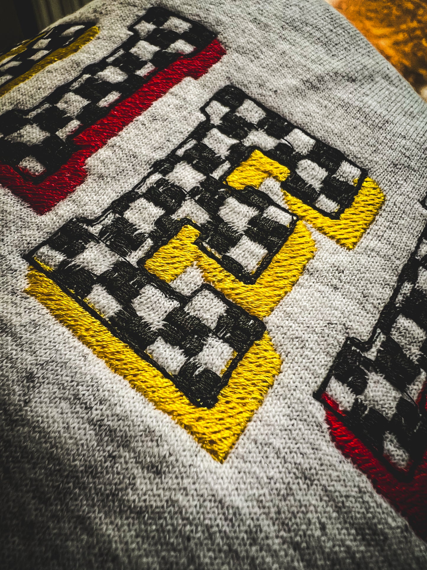 Embroidered Checkered Chiefs