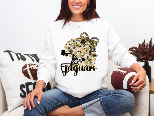 Jaguars Floral Helmet