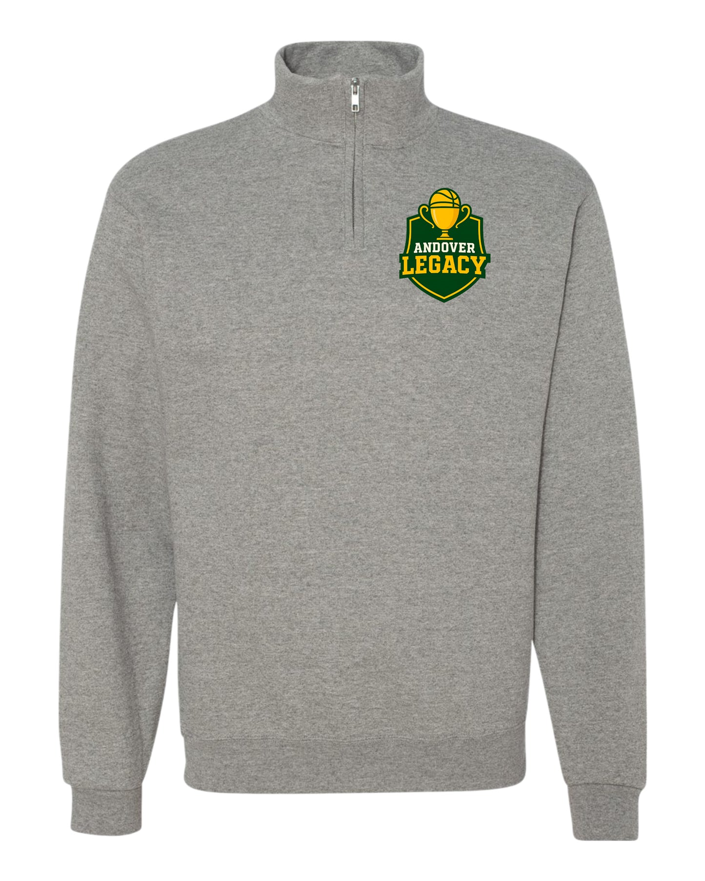Andover Legacy Quarter Zip {Grey}