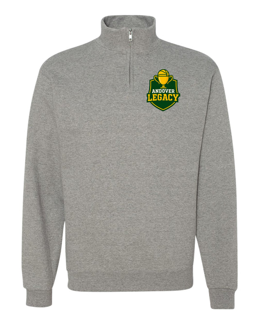 Andover Legacy Quarter Zip {Grey}