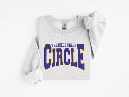 Ash Grey Circle Varsity