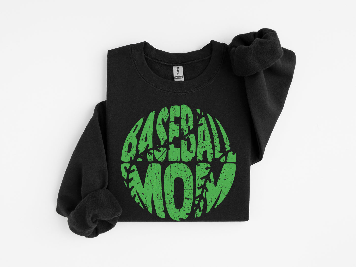 Baseball Mom (Black & Green)