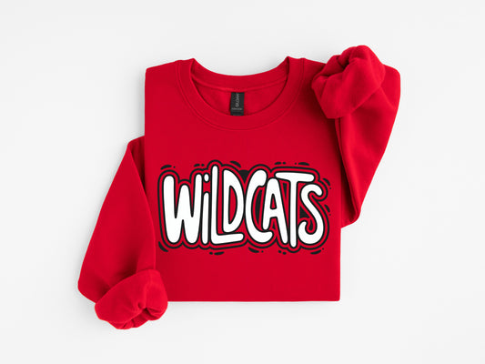 Wildcats Bubble Letter