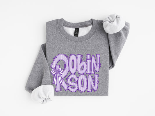 Striped Robinson Graphite Shirt/Sweatshirt
