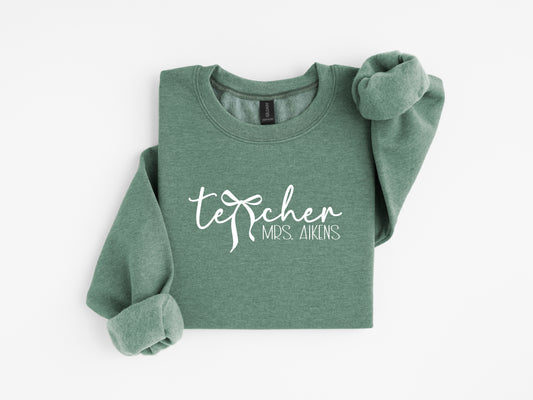 Personalized Teacher Sweatshirt
