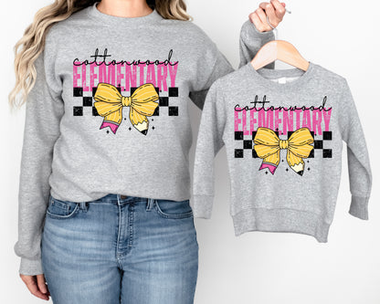 Elementary School Pencil Bow