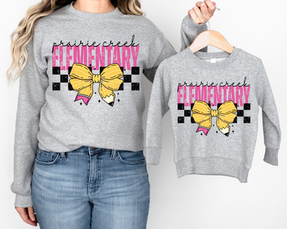 Elementary School Pencil Bow