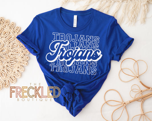 Andover Trojans Blue Tee