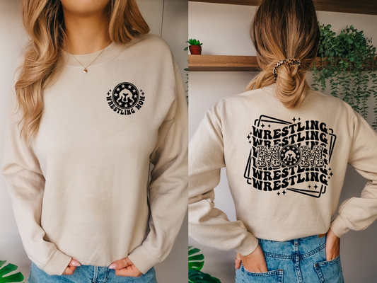 Wrestling Mom on Sand