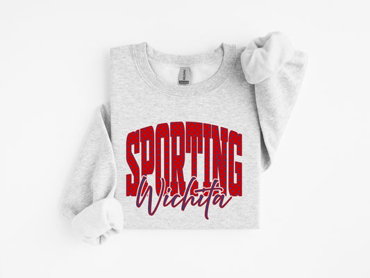 Sporting Wichita Polka Dot- Ash