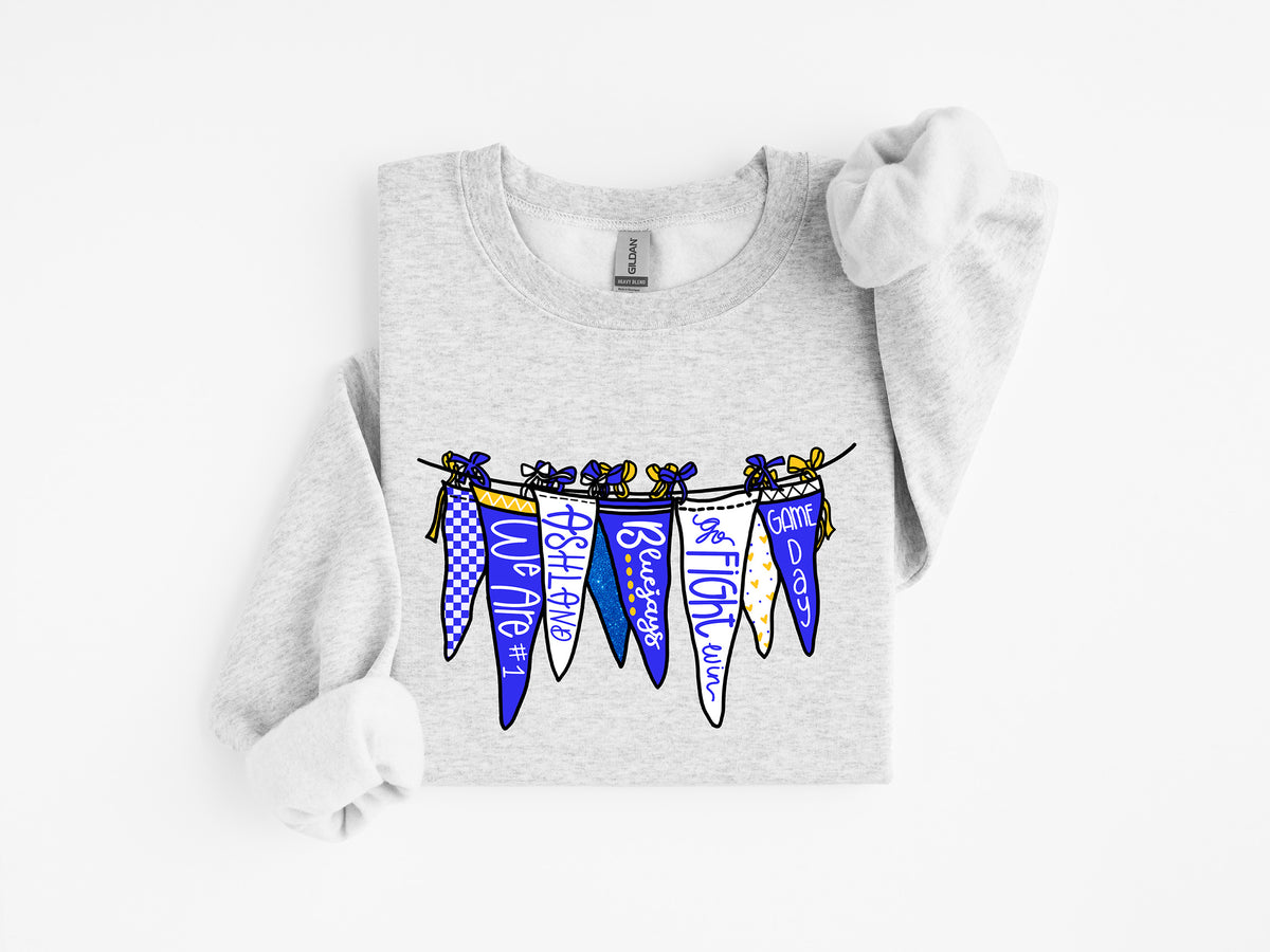Ashland Pennant Flags- Ash