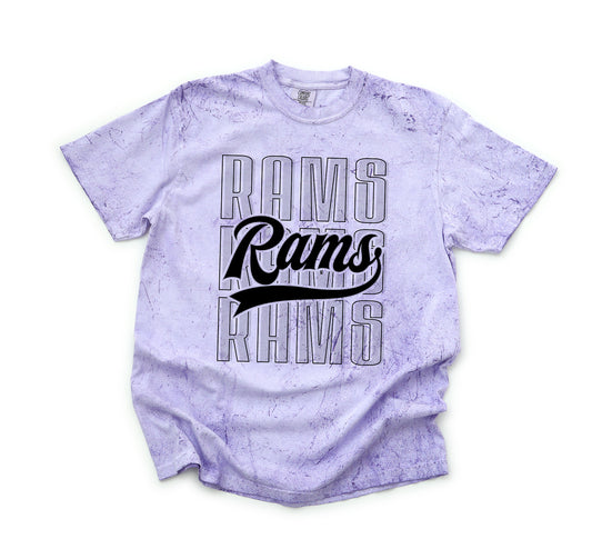 Purple Color Blast- Rams