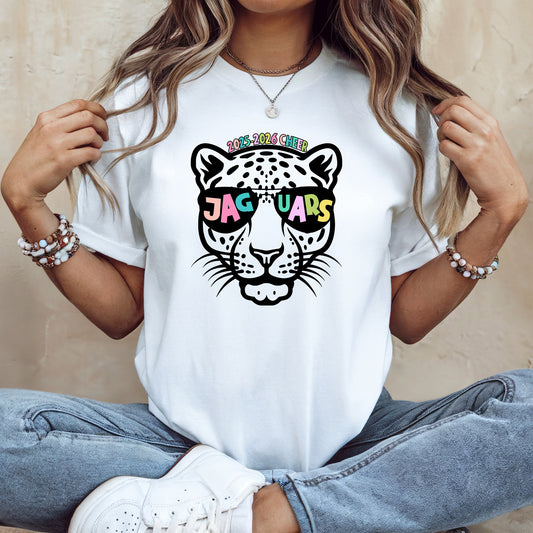 Colorful Jaguars Cheer (with or without names)
