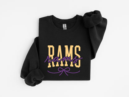 Cute Rams with Bow