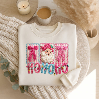 Faux Yarn HO HO HO