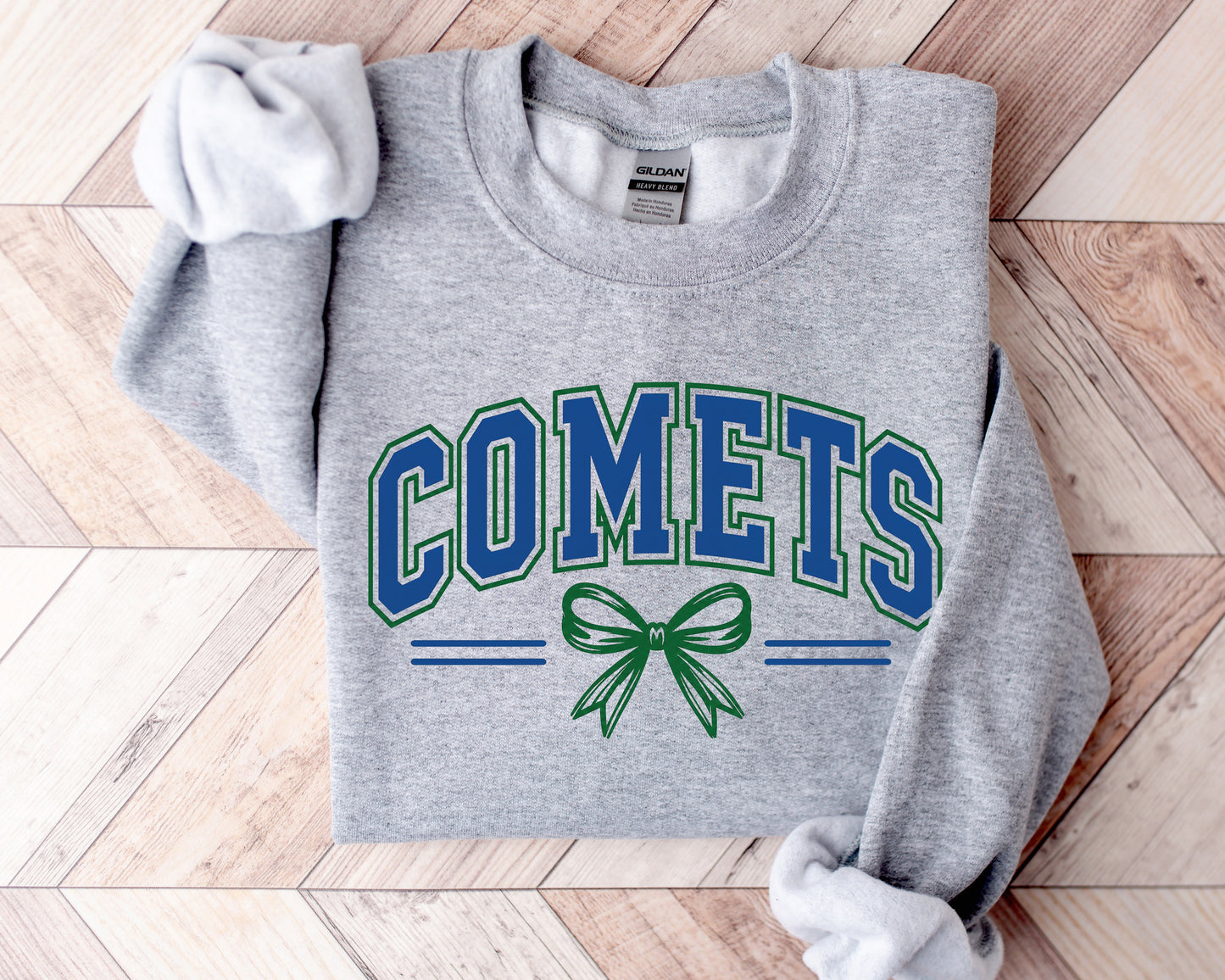 Comets Varisty Bow