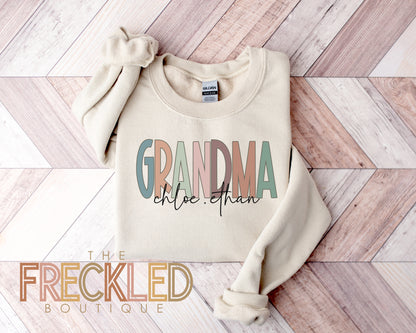 Mama/Grandma Custom Sweatshirt