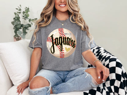 Jaguars Vintage Baseball Tee