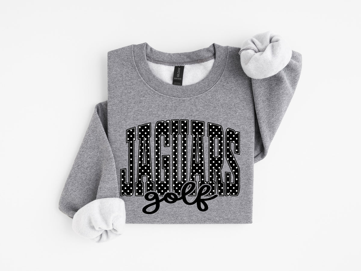 Dotted Jaguars Golf- Graphite