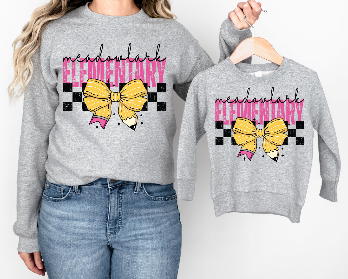 Elementary School Pencil Bow