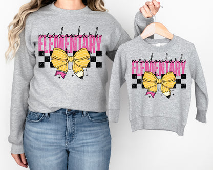 Elementary School Pencil Bow