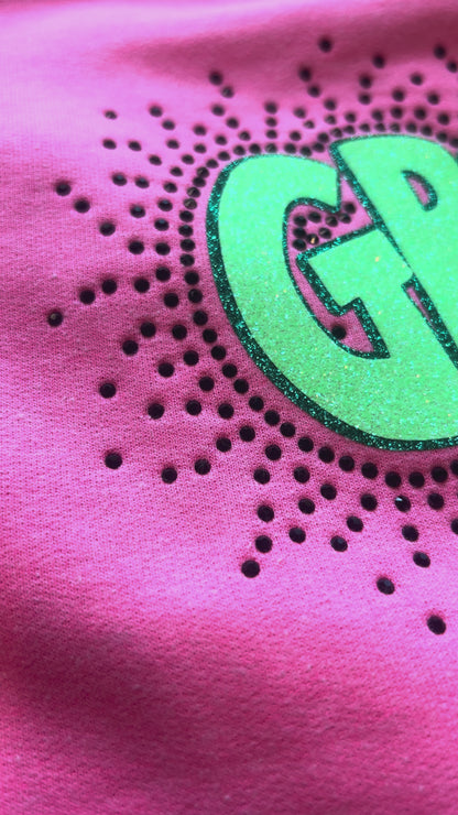 Rhinestone Glitter Grinchy