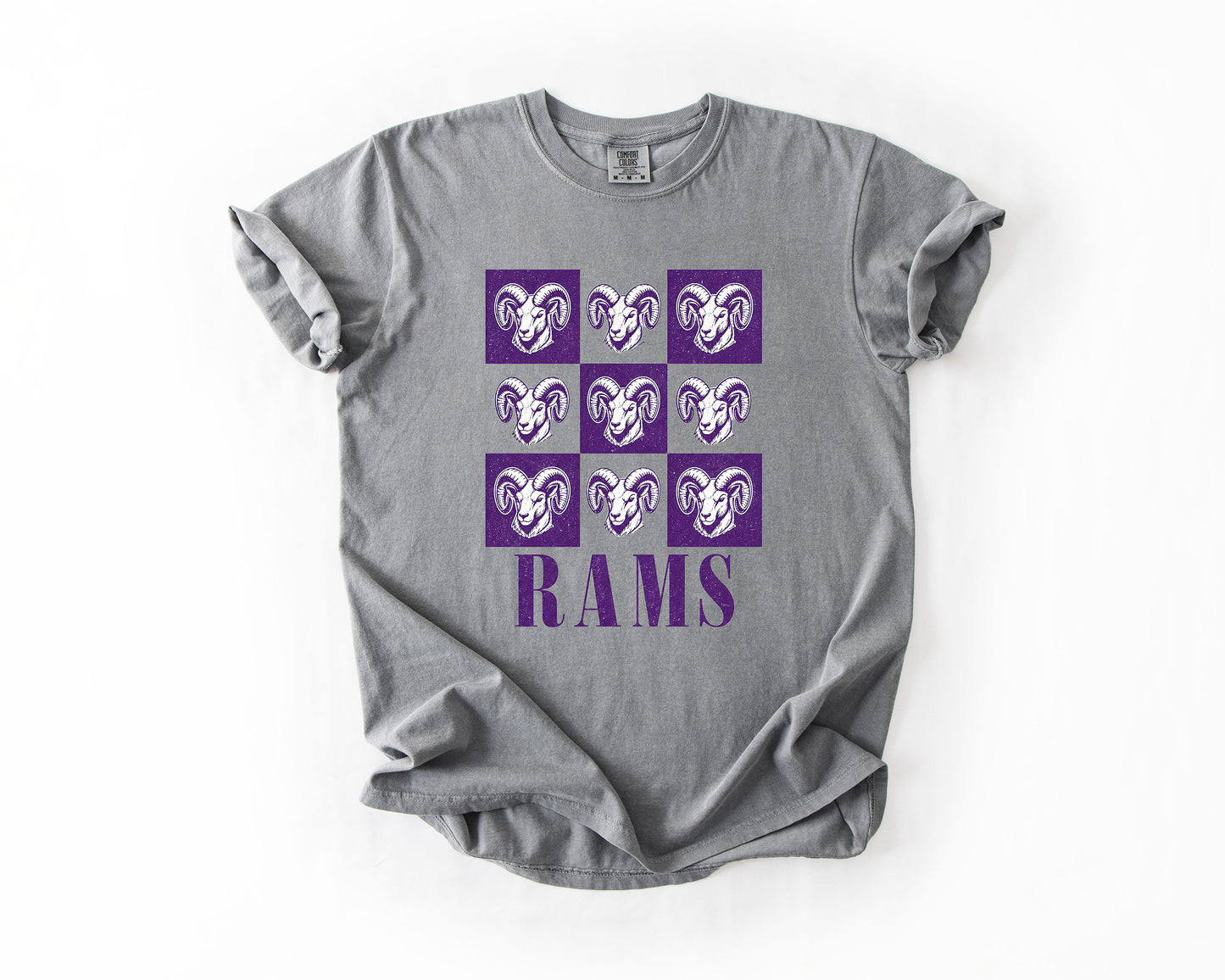 Grey Comfort Colors Rams