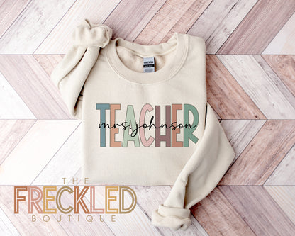 Custom Teacher Sweatshirt