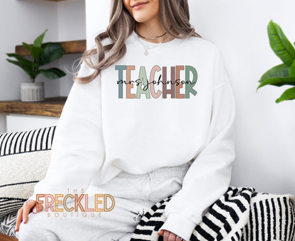 Custom Teacher Sweatshirt