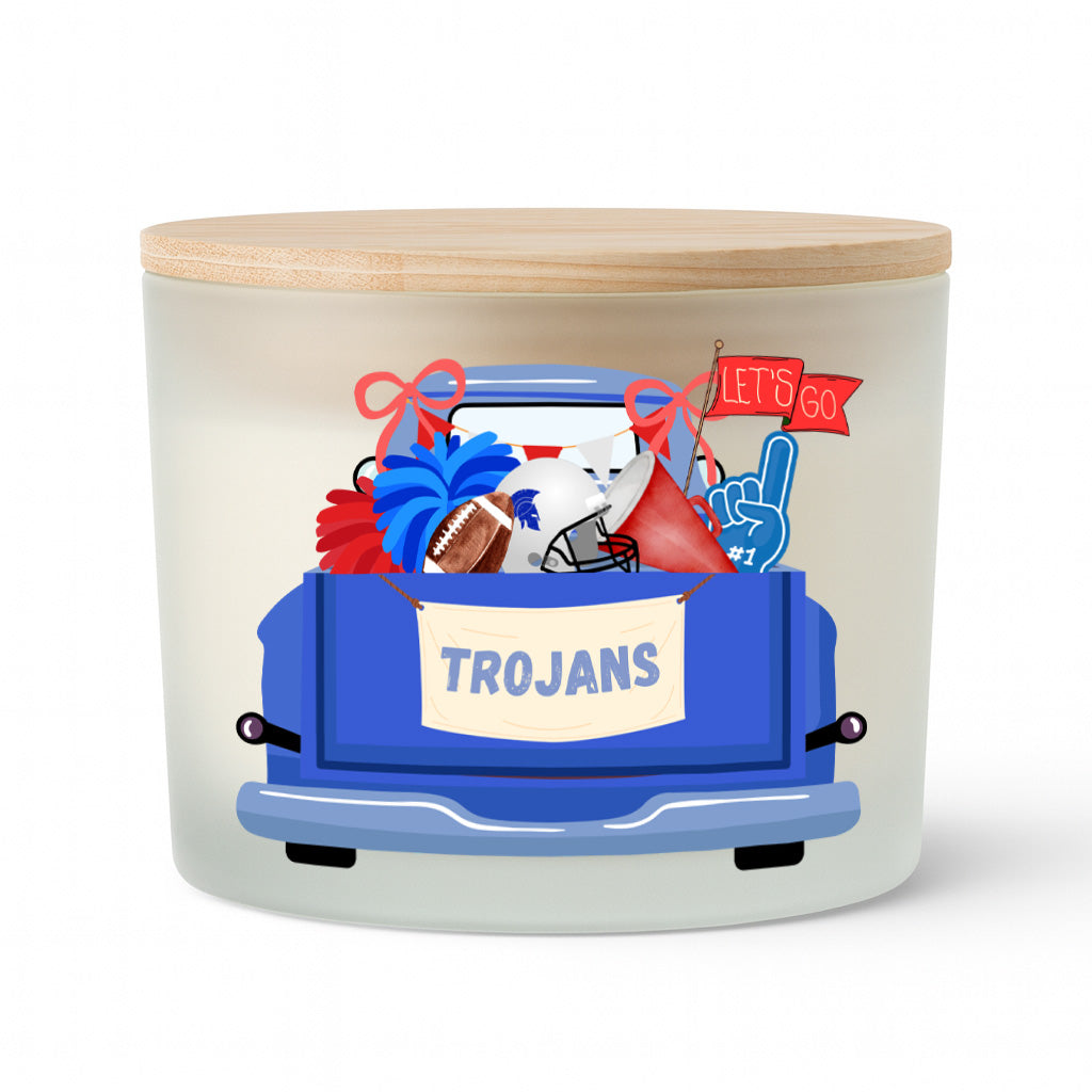 Trojans Truck Candle